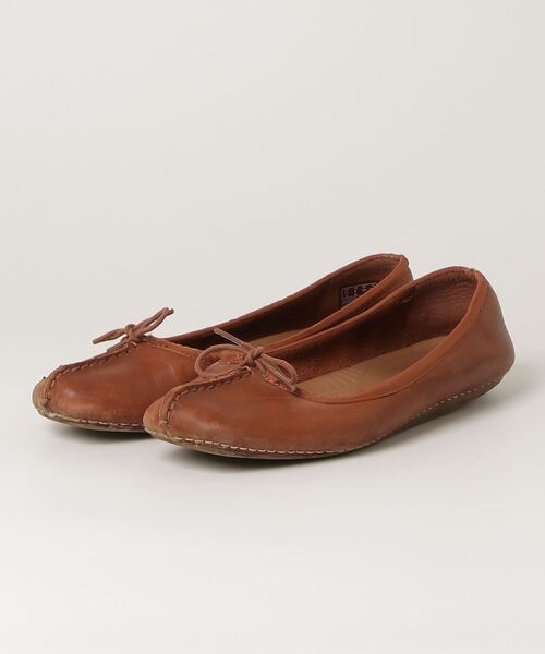 Clarks　クラークス　フラットシューズ　ブラウン　未使用　ローヒール Clarks 「Clarks」 シューズ 5.5 ブラウン レディース