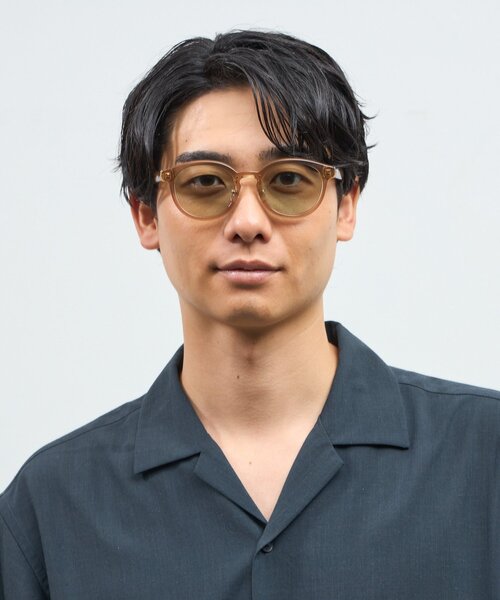 サングラス Zoff｜UNITED ARROWS ボストン型 サングラス｜ユナイテッドアローズ｜カラーレンズ｜黒縁 クリアフレーム｜UVカット 紫外線 | UNITED ARROWS | 17