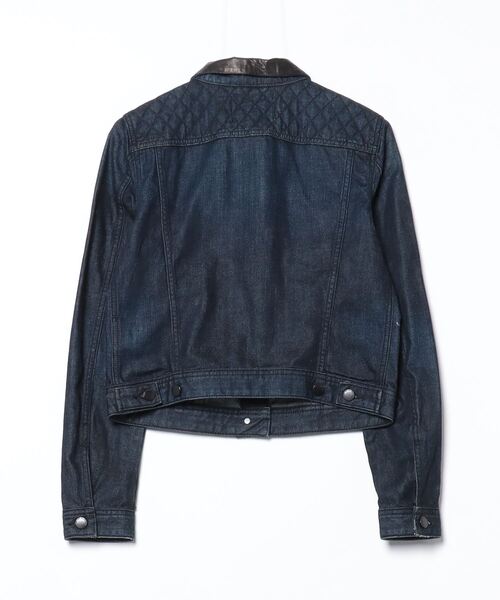 DIESEL チェック柄 デニムジャケット DIESEL ディーゼル チェック柄 ブークレ デニムジャケット