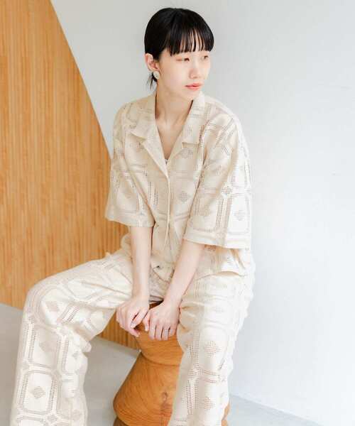 URBAN RESEARCH DOORS ブラウス シャツ 「セットアップ対応