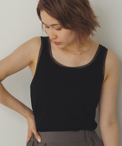 BEARDSLEY チュールタンクトップ BEARDSLEY（ビアズリー）の「チュチュタンク（キャミソール）」 - WEAR