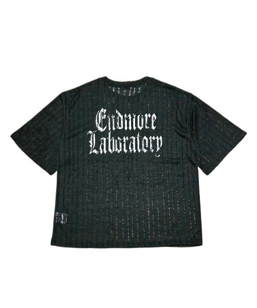 ☆送料・関税込☆LUVCRUSH X ヴィンセンツォ ★民衆 半袖Tシャツ 黒菟華 黒菟とバス停半袖Tシャツ LIN AL-759068 兎 うさぎ 和柄