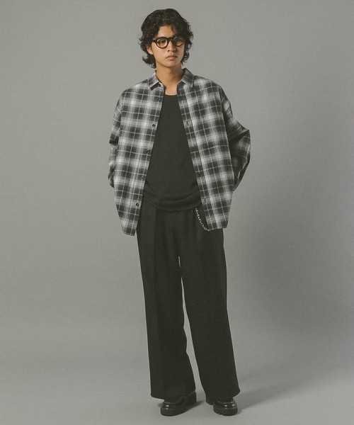 RAGEBLUE（レイジブルー） スラックス センタープレス/バギーワイド