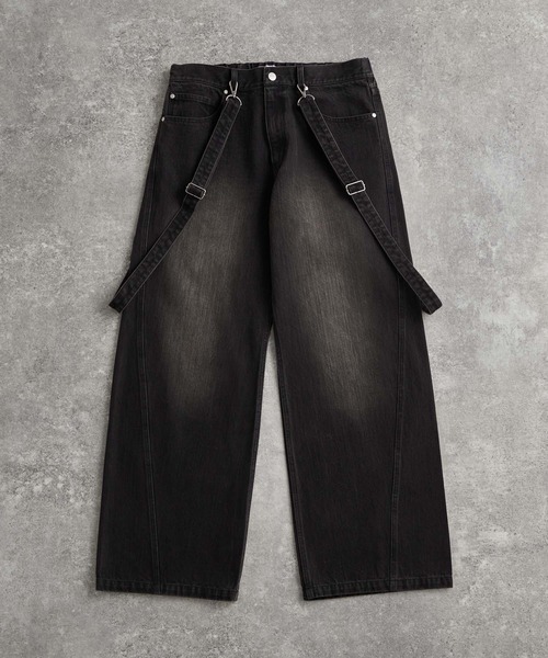 ADRER 「ADRER」 デニムパンツ L ブラック メンズ : ZOZOTOWN