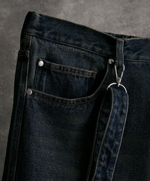 ADRER 「ADRER」 デニムパンツ L ブラック メンズ : ZOZOTOWN