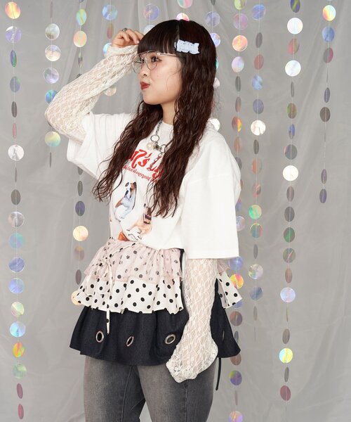ME+me アシンメトリーチェック柄プリーツ巻きスカート CIAOPANIC（チャオパニック）の「【12/15(日)11:00～販売開始