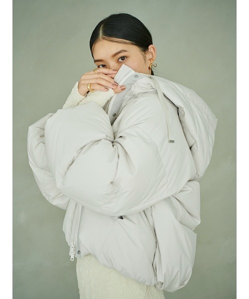 FRAY I.D（フレイ・アイディー） ダウンジャケット 0 アイボリー