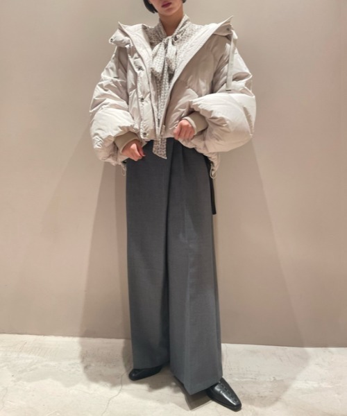 FRAY I.D（フレイ・アイディー） ダウンジャケット 0 アイボリー