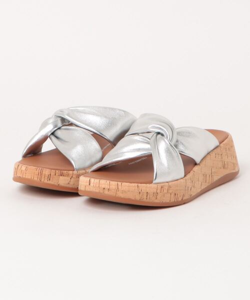 FitFlop 「fitflop」 フラットサンダル US7 ゴールド系その他