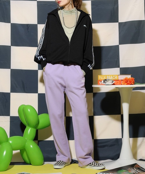 NERDY スウェットパンツ ジャージ ブラッシュドスウェットパンツ