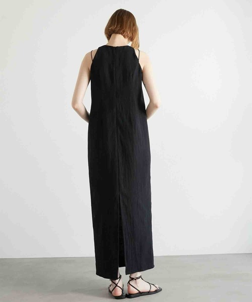 la peau de gem ワンピース 「LA PEAU DE GEM」linen long one