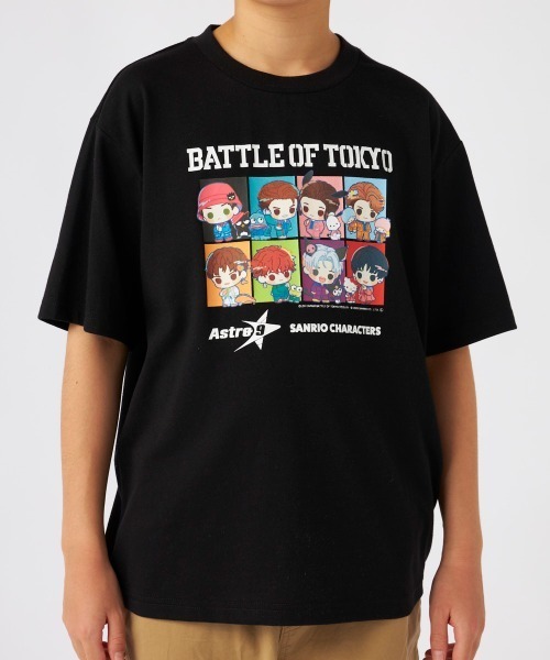 sanrio（サンリオ） tシャツ 「BATTLE OF TOKYO × FANTASTICS」半袖T