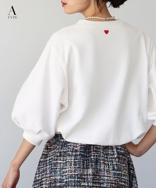 「ELFRANK」 スウェットカットソー FREE グリーン レディース_画像4