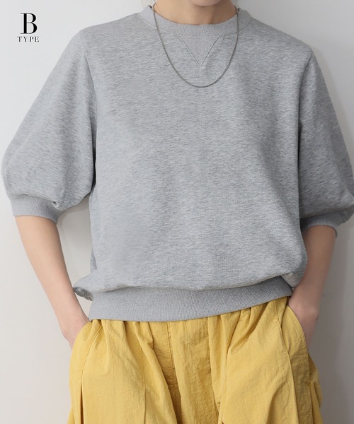 「ELFRANK」 スウェットカットソー FREE グリーン レディース_画像7