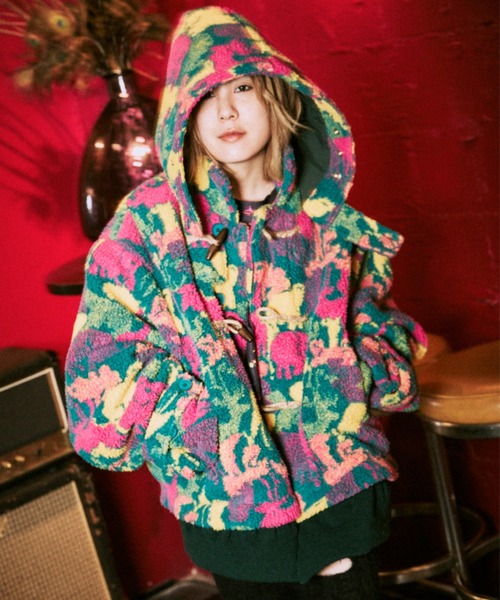 OPULENCE ダッフルコート コート ダイナソー2WAYダッフルコート メンズ