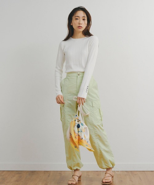 「Droite lautreamont」 長袖ニット 2 ホワイト レディース_画像8