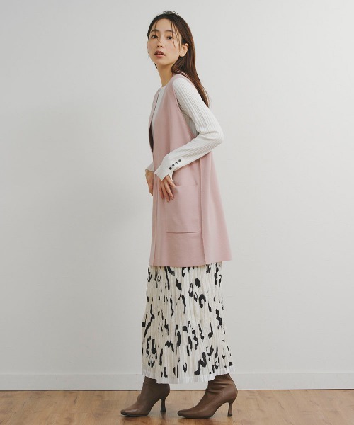 「Droite lautreamont」 長袖ニット 2 ホワイト レディース_画像10