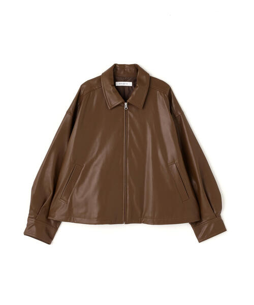 ナチュラルビューティーベーシックレザージャケット（性別：レディース