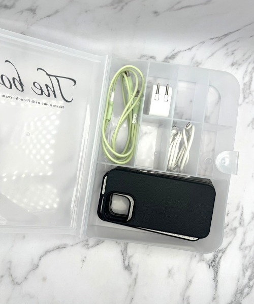 収納 「Vini SELECT」ブック型 ガジェット収納ケース : ZOZOTOWN Yahoo
