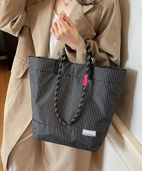 gossip!ロサンゼルス ショルダーバッグ バッグ Y2Kチェック柄大容量
