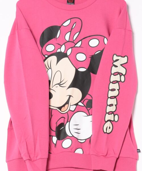 Disney（ディズニー） トレーナー スウェット 親子お揃い BIGフェイス