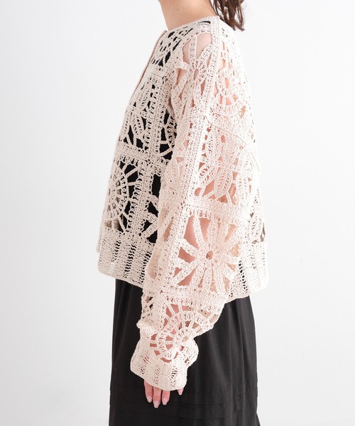 pual ce cin 「PUAL CE CIN」 カーディガン FREE ナチュラル