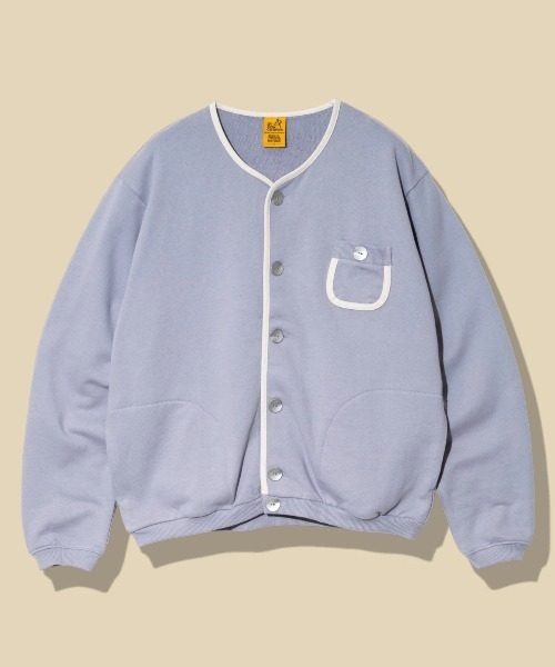 go slow caravan（ゴースローキャラバン） カーディガン 空紡糸裏毛