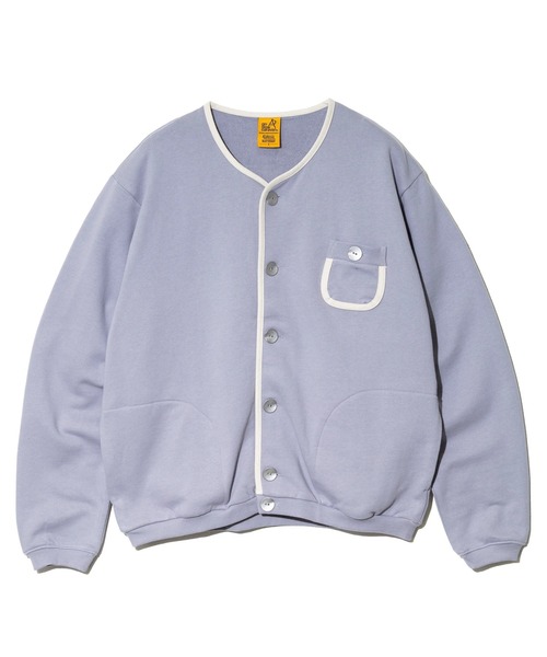 go slow caravan（ゴースローキャラバン） カーディガン 空紡糸裏毛