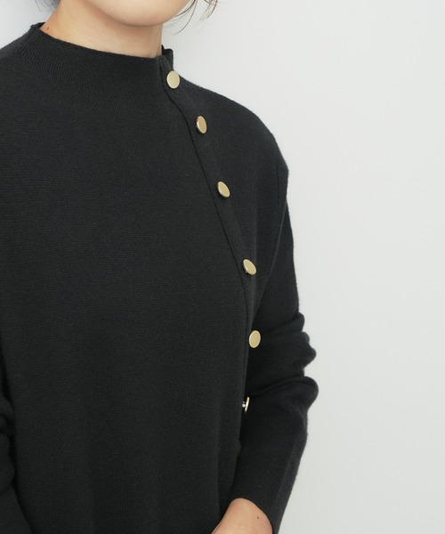 「COLLAGE GALLARDAGALANTE」 ニットワンピース FREE ベージュ レディース_画像3