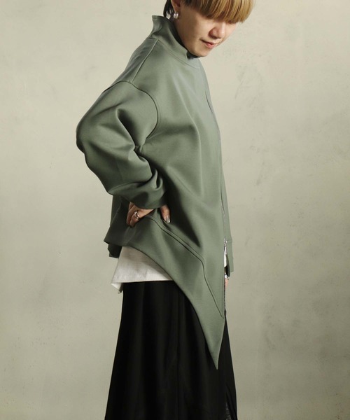 my様 ボアリバーシブルブルゾン(90cm オフ ホワイト): キッズ - ナルミヤ