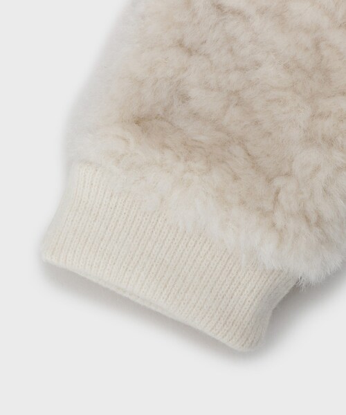 OPAQUE.CLIP（オペークドットクリップ） 手袋 フェイクファー