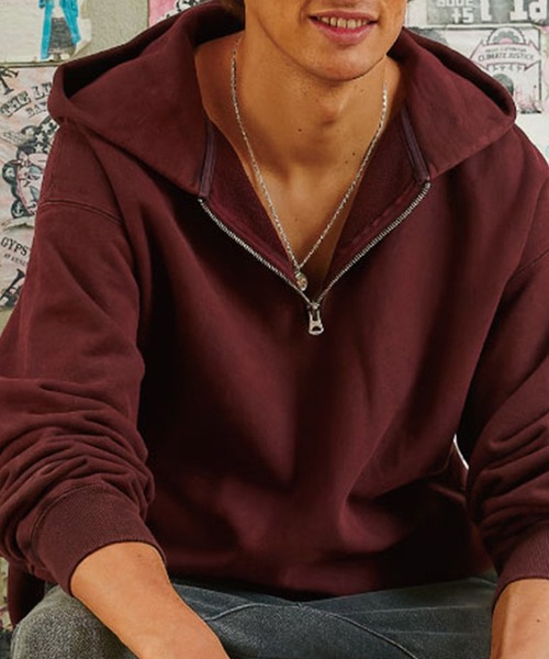 WP westpoint UNDYED コラボ　オーガニックコットンパーカー WP WESTPOINT（ダブルピー ウエストポイント） パーカー WP WESTPOINT