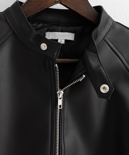 「Rocky Monroe」 「NYLAUS」ブルゾン L ブラック メンズ_画像8