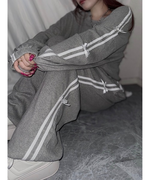 Rye by belgrace トレーナー スウェット 「韓国ギャル」サイドライン