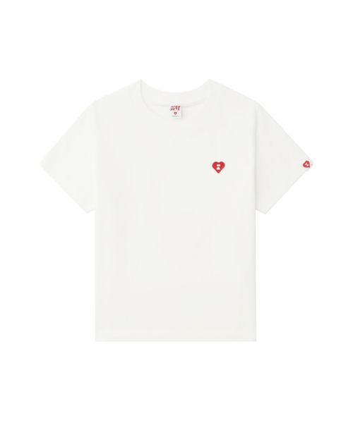 APEE tシャツ 半袖 HEART BADGE CROP TEE レディース : ZOZOTOWN Yahoo