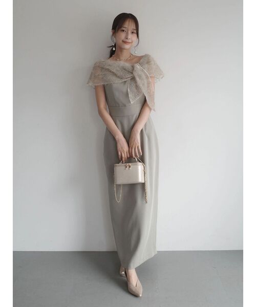 LAGUNAMOON（ラグナムーン） ドレス LADYオフショルレースドレス