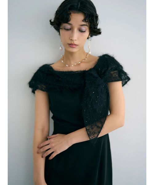 LAGUNAMOON（ラグナムーン） ドレス LADYオフショルレースドレス 結婚