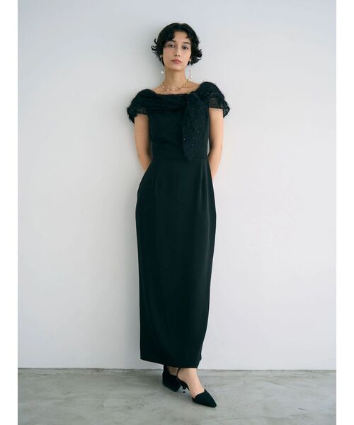 LAGUNAMOON（ラグナムーン） ドレス LADYオフショルレースドレス 結婚