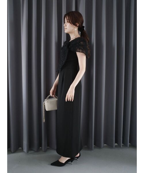 Lagunamoonオケージョンドレス LAGUNAMOON（ラグナムーン） ドレス LADYオフショルレースドレス