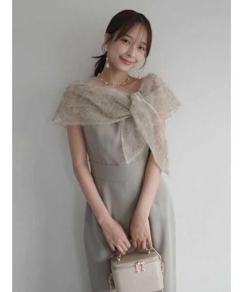 LAGUNAMOON（ラグナムーン） ドレス LADYオフショルレースドレス 結婚