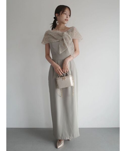 LAGUNAMOON（ラグナムーン） ドレス LADYオフショルレースドレス 結婚