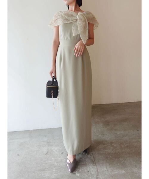 LAGUNAMOON（ラグナムーン） ドレス LADYオフショルレースドレス