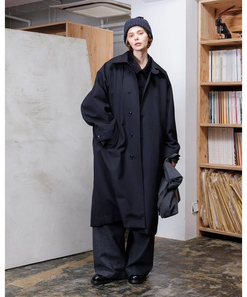VOAAOV（ヴォアーブ） トレンチコート コート BISHU OLD WOOL