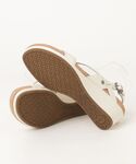 「UGG」 ヒールサンダル 24cm ホワイト...の詳細画像2