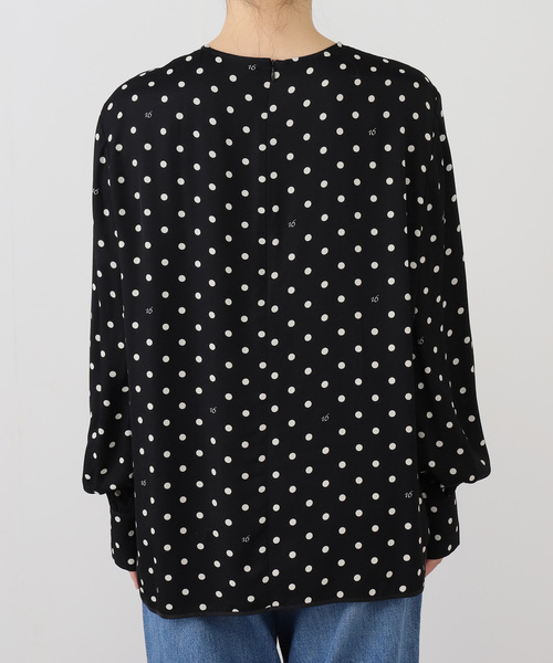 IENA イエナ ドット ブラウス セール】ドットフラワーブラウス◇（シャツ/ブラウス）｜IENA（イエナ