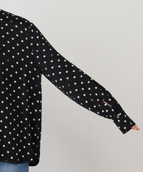 IENA（イエナ） ブラウス シャツ Maison IENAドットブラウス