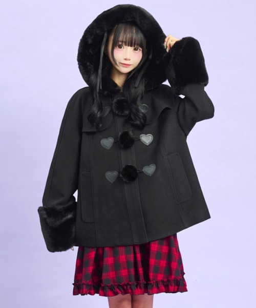 Secret Honey（シークレットハニー） ダッフルコート コート ハート