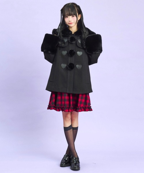 Secret Honey（シークレットハニー） ダッフルコート コート ハート