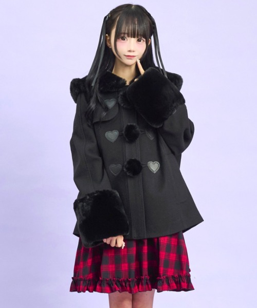 Secret Honey（シークレットハニー） ダッフルコート コート ハート