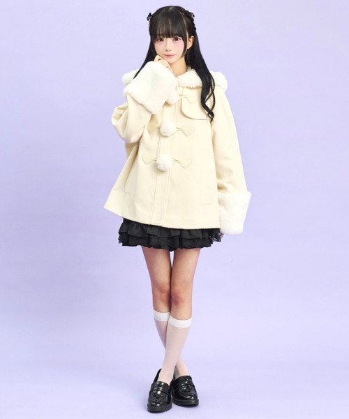 Secret Honey（シークレットハニー） ダッフルコート コート ハート